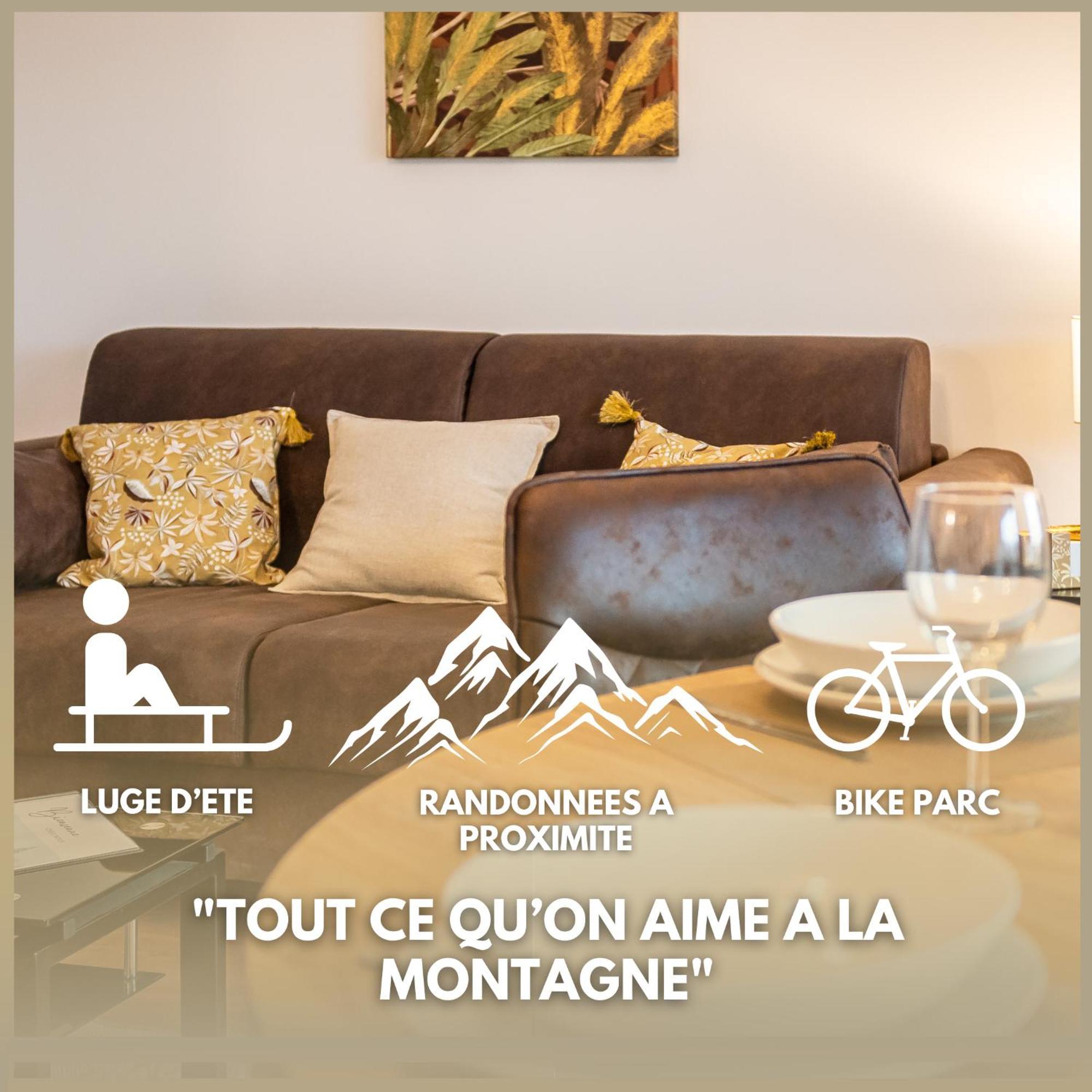 Le Belvedere Du Lac Blanc Orbey Bagian luar foto